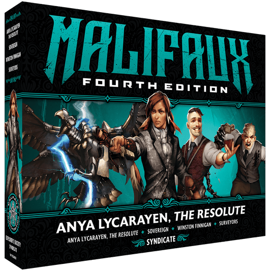 Malifaux 4E: Explorer's Society - Anya Lycarayen, The Resolute