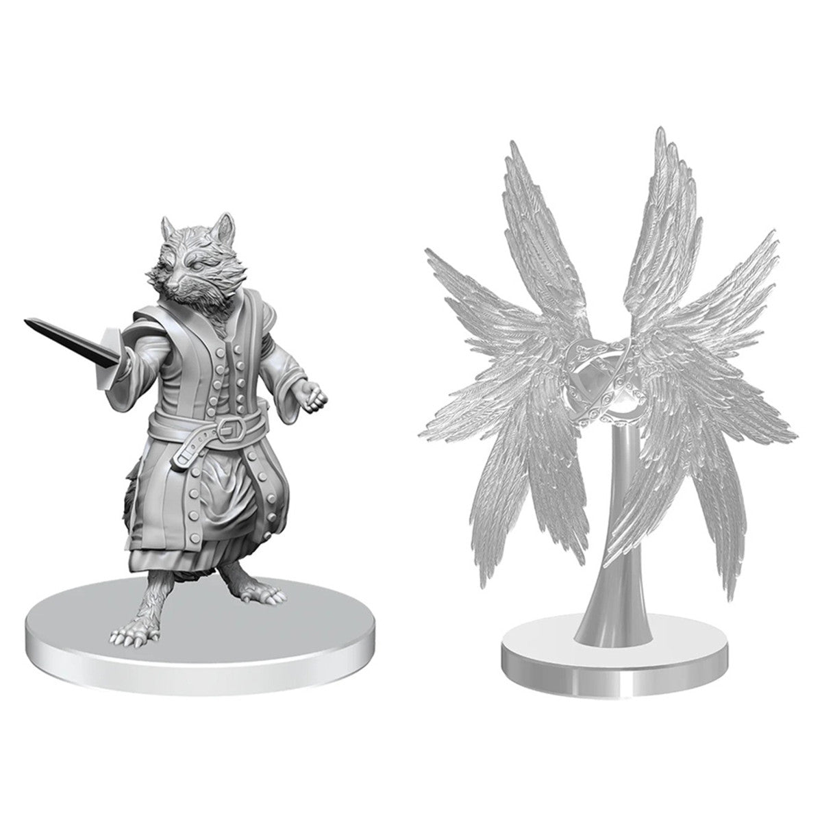 Pathfinder: Battles Deep Cuts - Procyal (Raccoon Agathion) & Zoaem (Ring Archon) - Golden Apple Comics