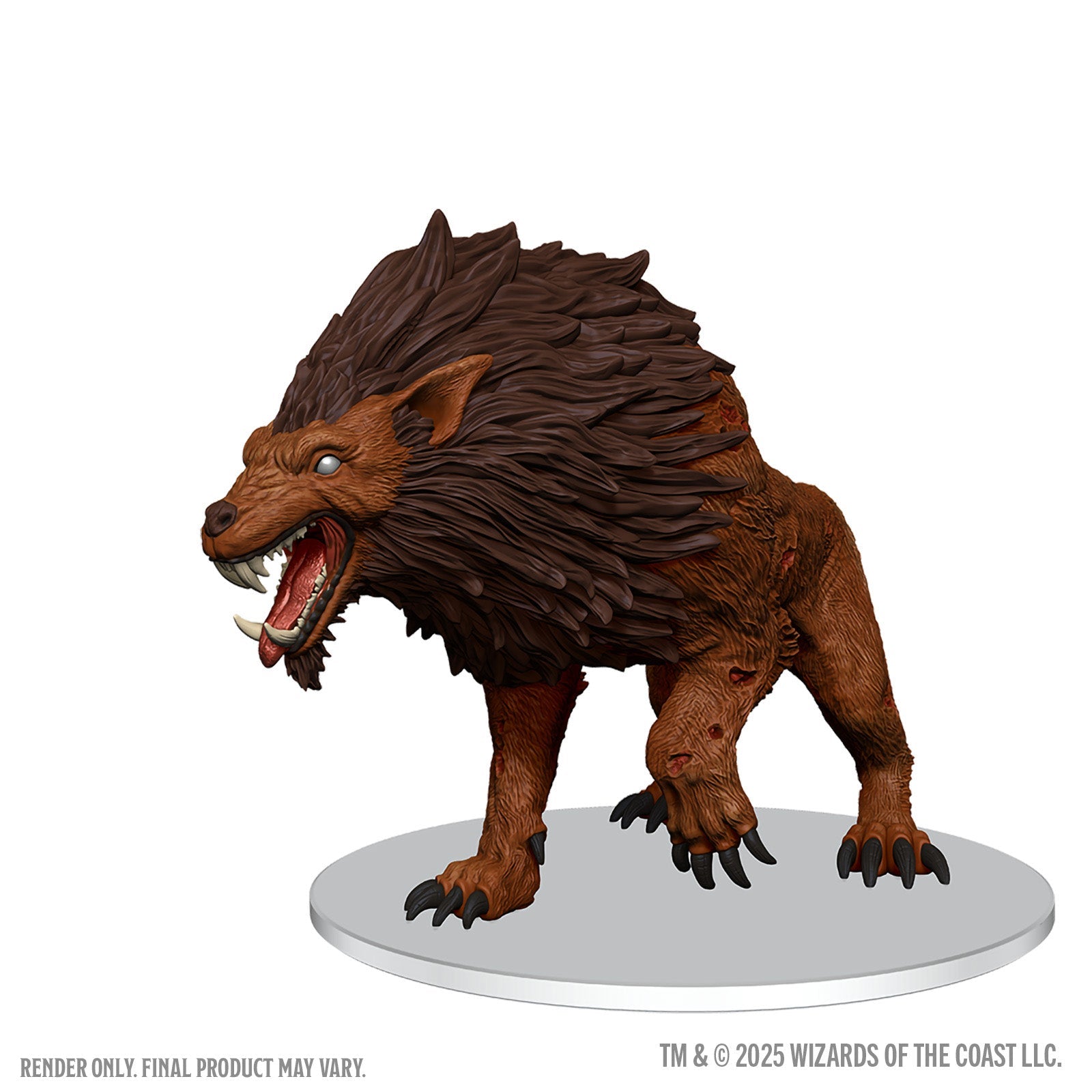 D&D: Icons of the Realms - Boxed Miniature - Dire Worg - Golden Apple Comics