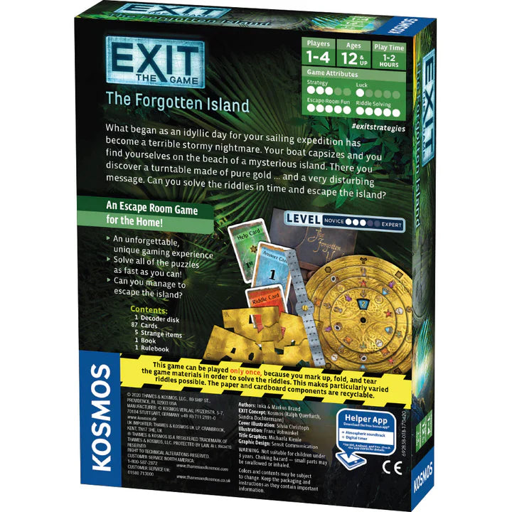 EXIT: The Forgotten Island - Golden Apple Comics