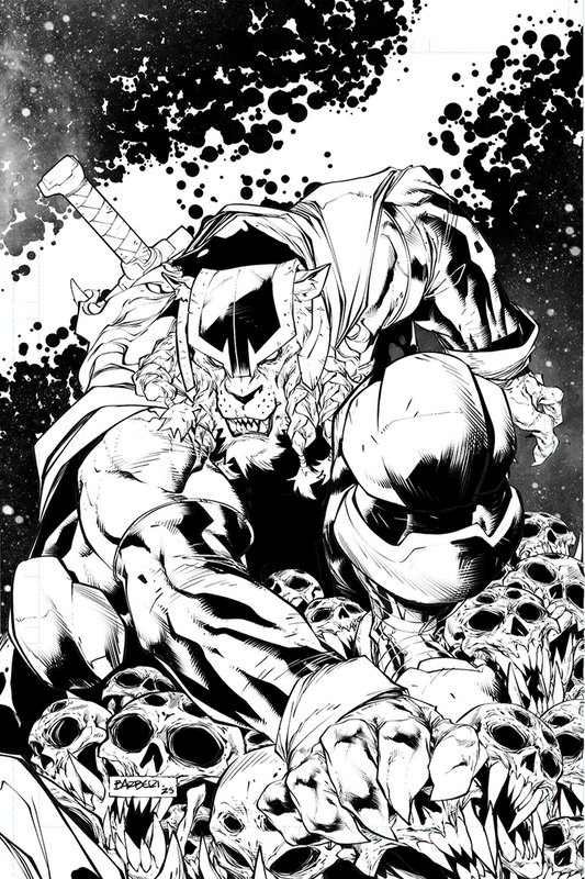 INVINCIBLE BATTLE BEAST #4 Barberi Variant TenFwdComics EXCLUSIVE