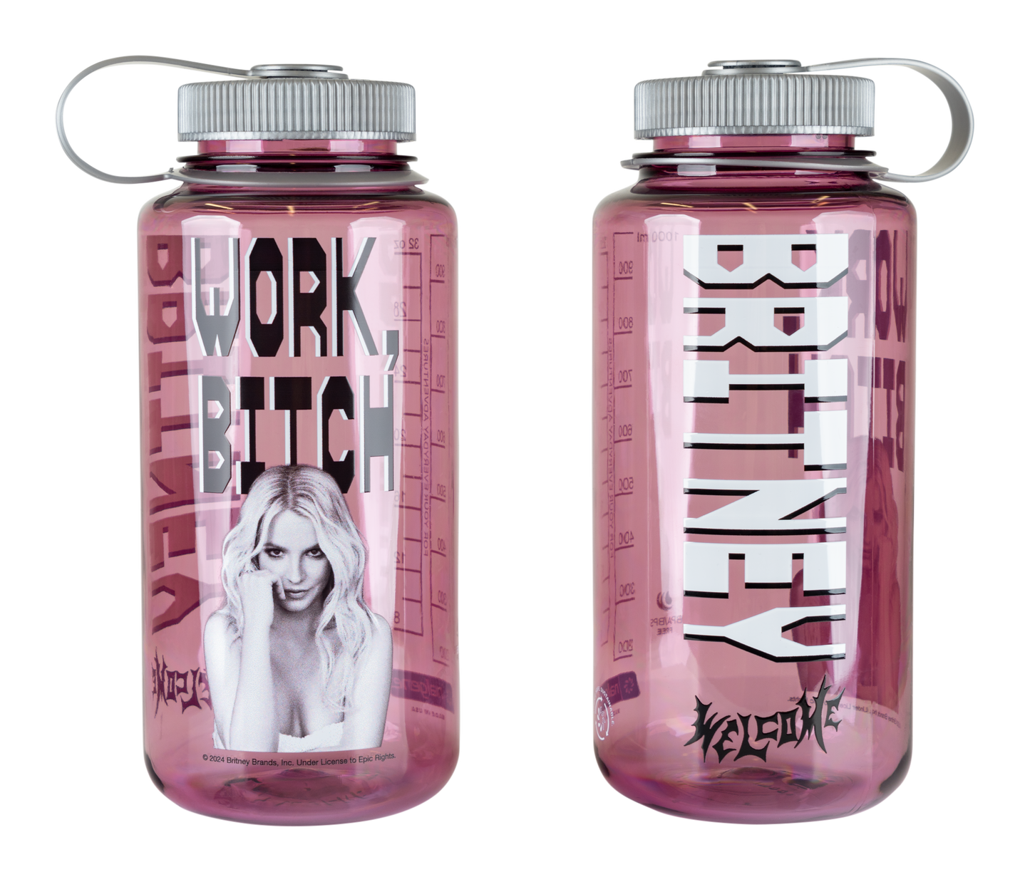 WELCOME X BRITNEY SPEARS WORK NALGENE BOTTLE