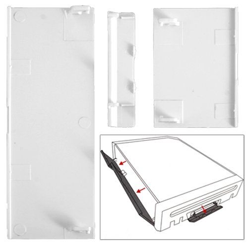 Replacement Doors Compatible With Nintendo Wii (White)