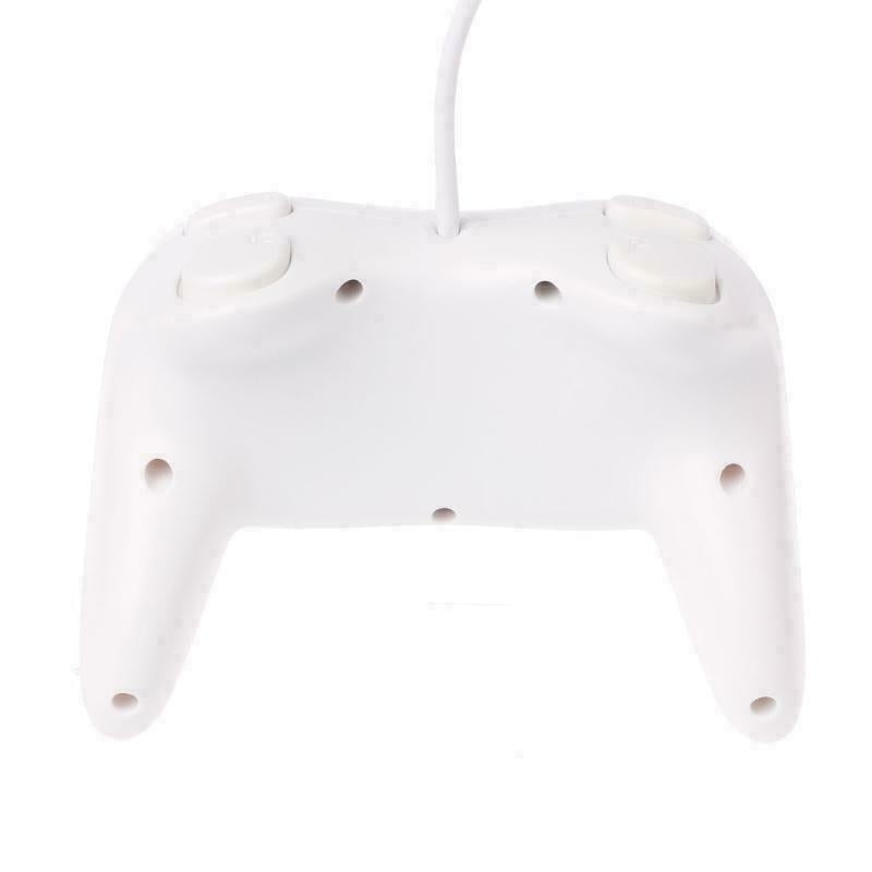 Wired Classic Controller (2) - White (Pro Style) - Wii & Wii-U