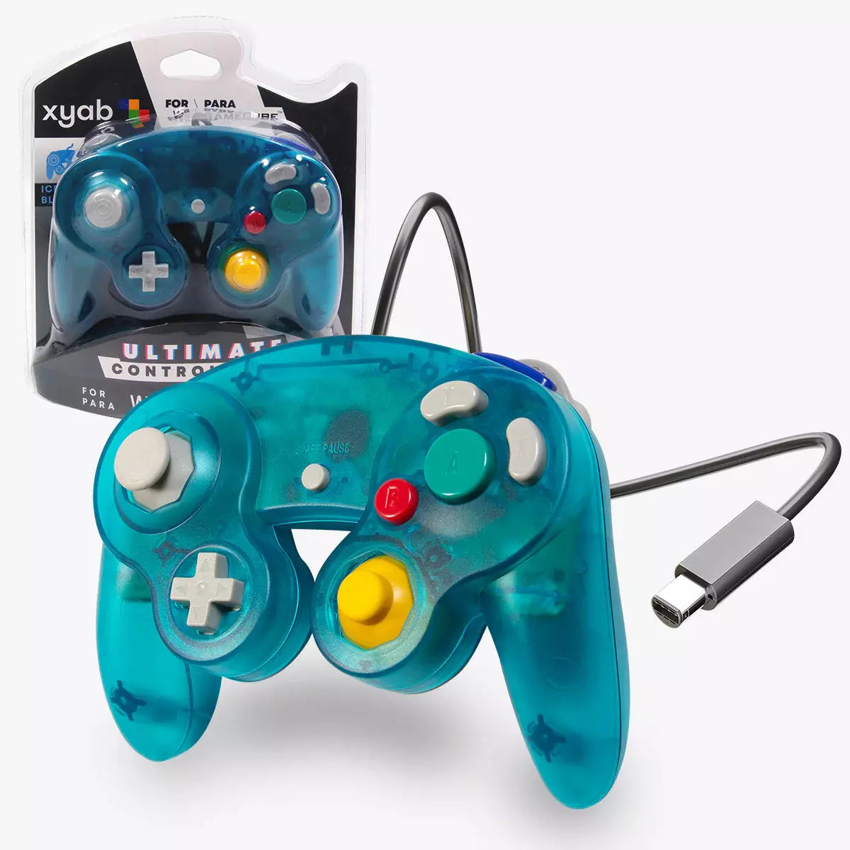 Wired Controller - Compatible With CameCube® / Wii® / Wii U® / Switch® (XYAB)