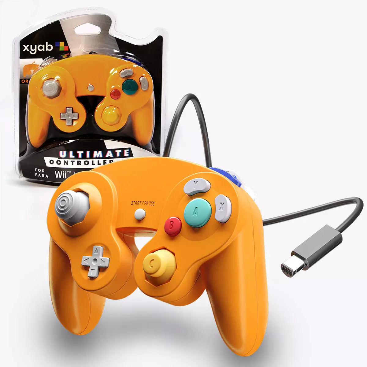 Wired Controller - Compatible With CameCube® / Wii® / Wii U® / Switch® (XYAB)