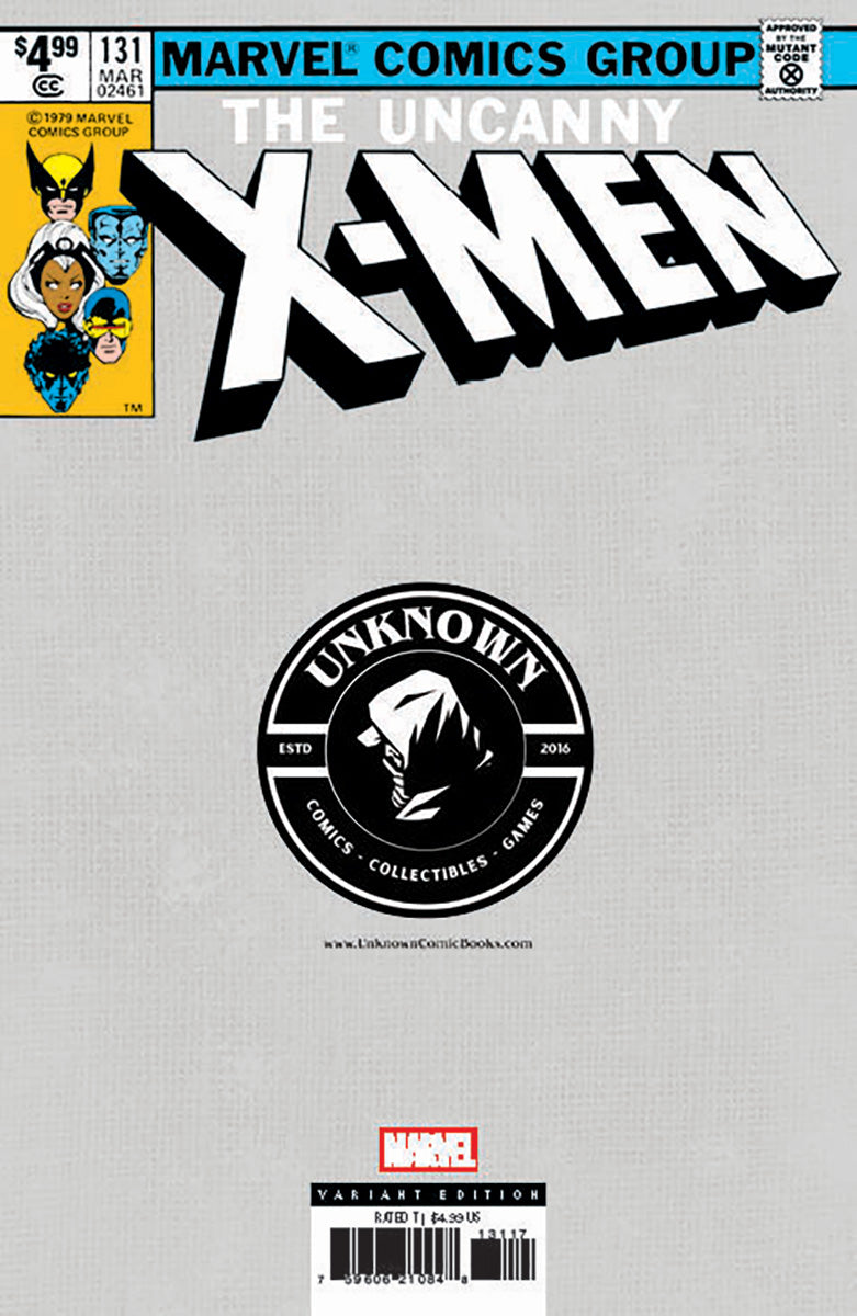 [2 PACK] X-Men #131 Facsimile Unknown Comics Dan Panosian Exclusive Var (01/29/2025)