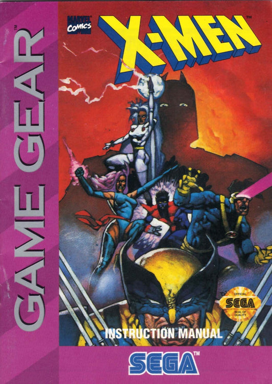 X-Men Gamemaster's Legacy (Sega Game Gear)