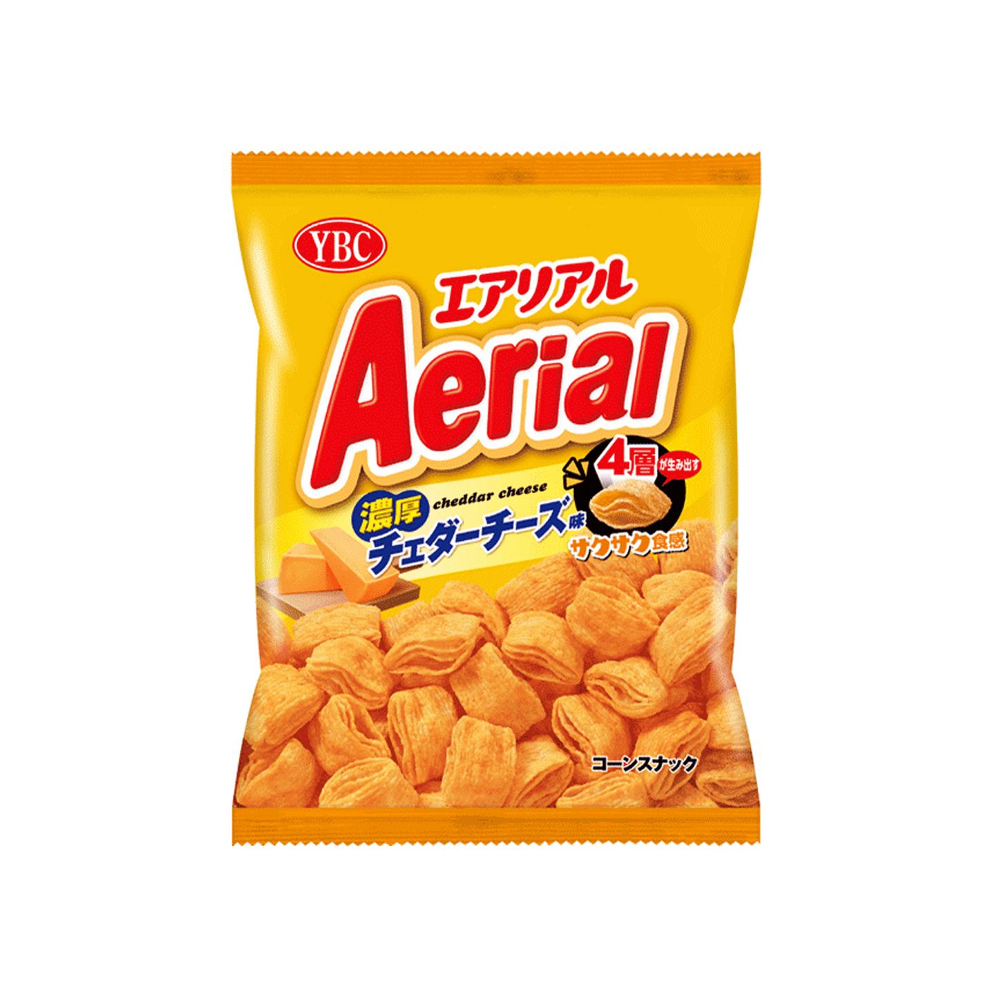 YBC Aerial Chip Cheddar Cheese (Japan)