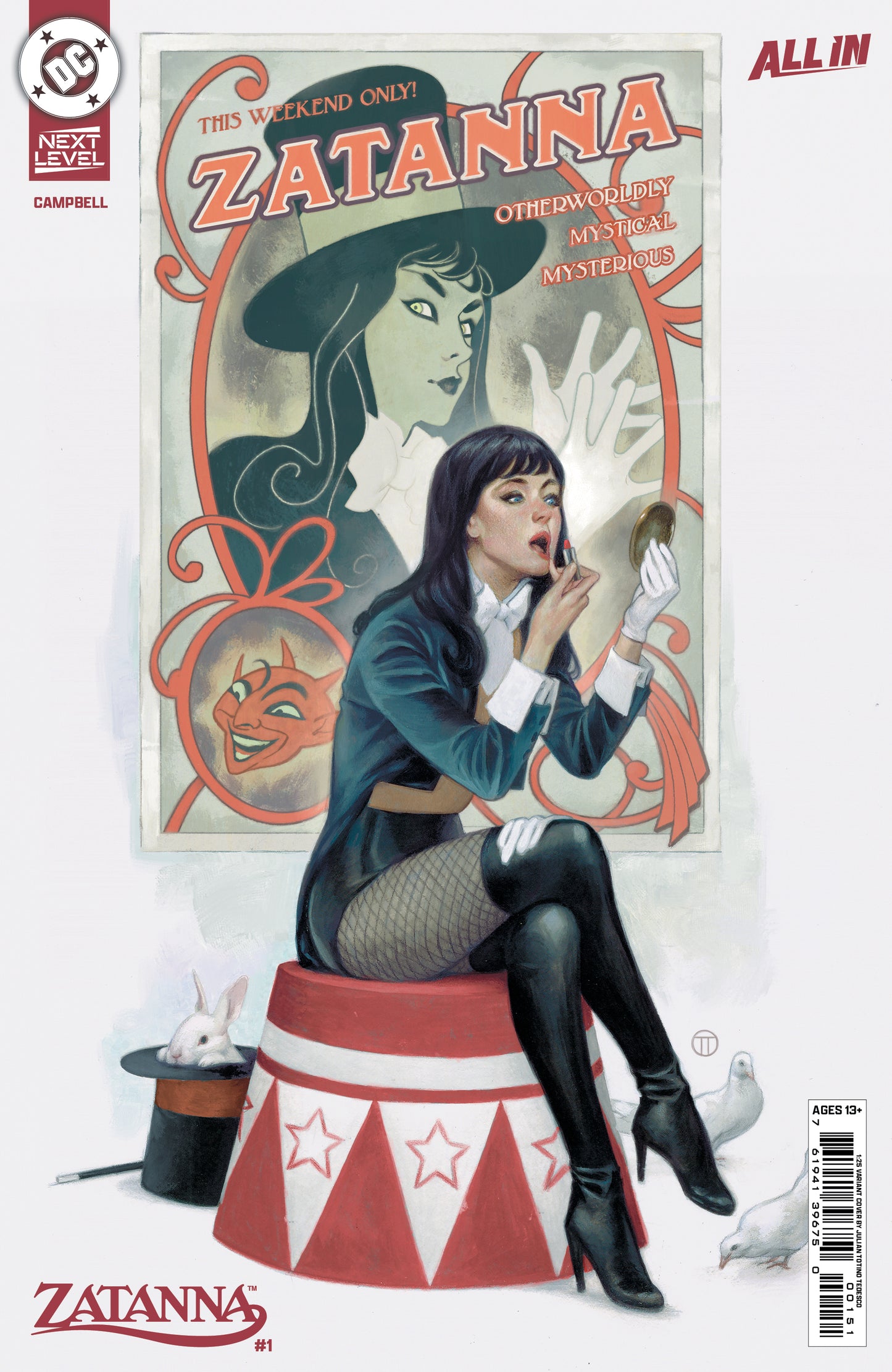 Zatanna (2026) #1 G 1:25 Julian Totino Tedesco Variant (04/29/2026) Dc - Golden Apple Comics