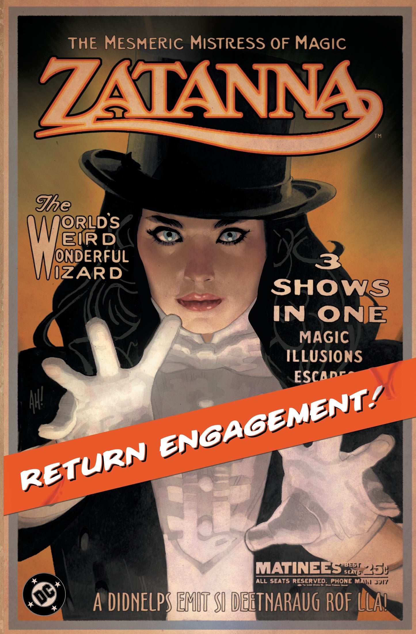 Zatanna (2026) #1 E Adam Hughes Foil Variant (04/29/2026) Dc - Golden Apple Comics