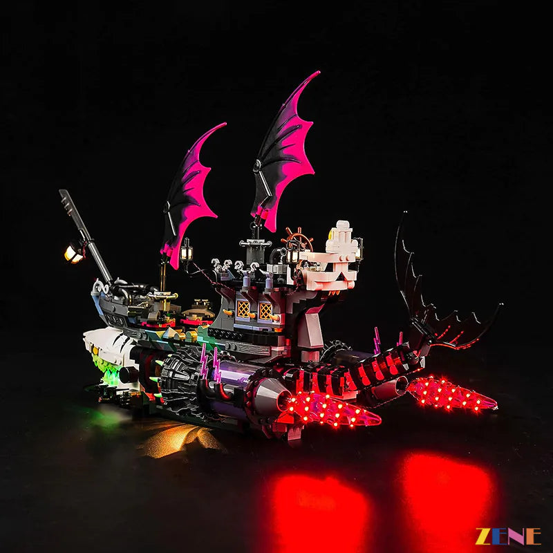 Light Kit for LEGO DREAMZzz Nightmare Shark Ship #71469
