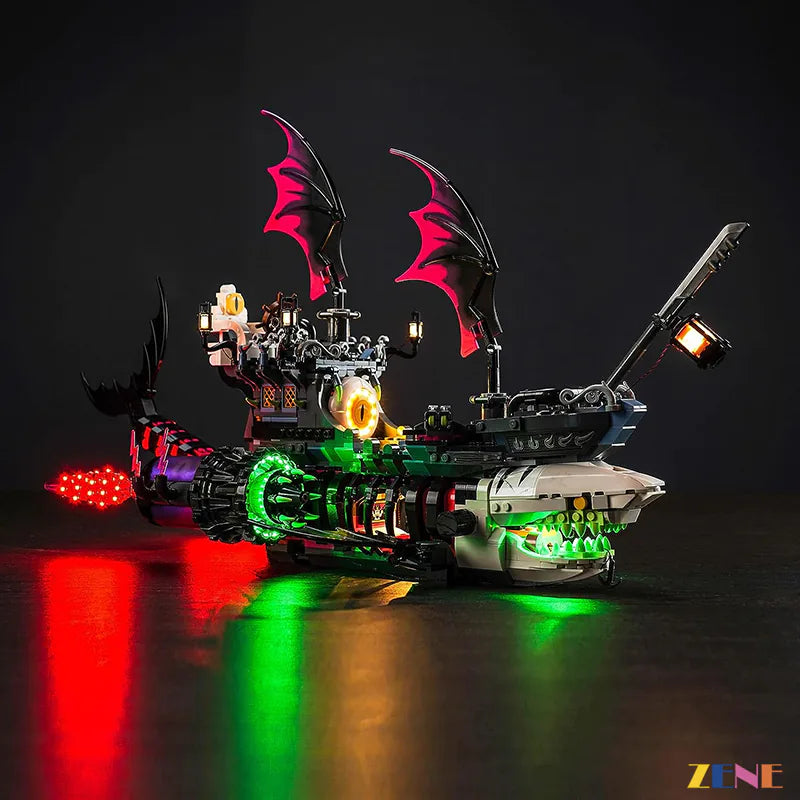 Light Kit for LEGO DREAMZzz Nightmare Shark Ship #71469