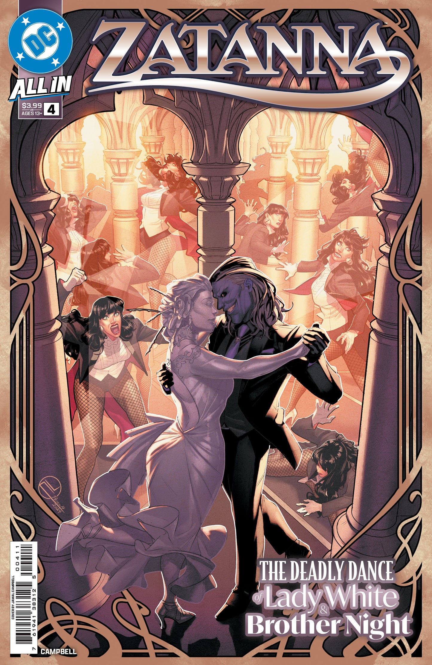 Zatanna #4 (Of 6) A Jamal Campbell (05/21/2025) Dc