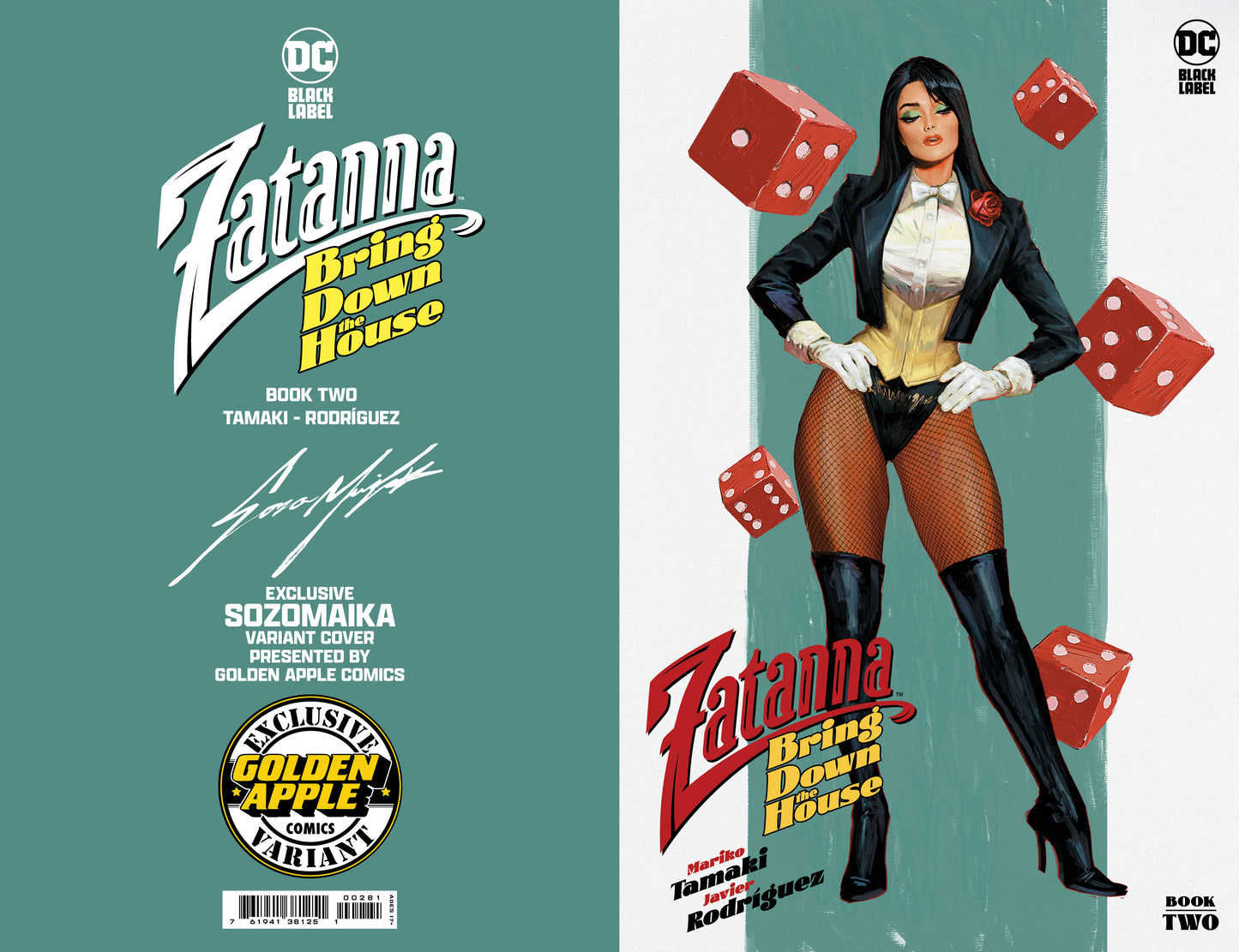 Zatanna Bring Down The House #2 (Of 5) Sozomaika Trade Variant GGA (07/24/2024) Dc