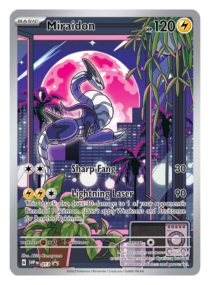 Pokemon Scarlet & Violet Elite Trainer Box - Miraidon Purple