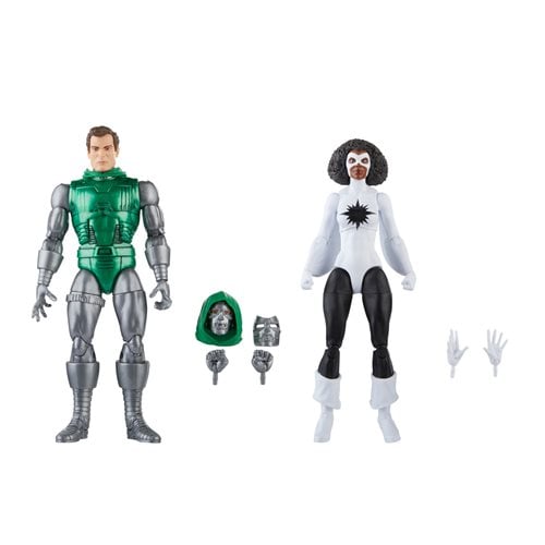 Avengers 60th Anniversary Marvel Legends Captain Marvel vs. Doctor Doom 6-Inch Action Figures