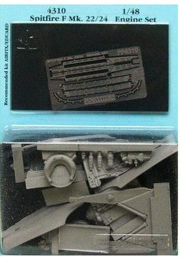 Aires 4310 1/48 Spitfire F Mk 22/24 Engine Set For ARX & EDU