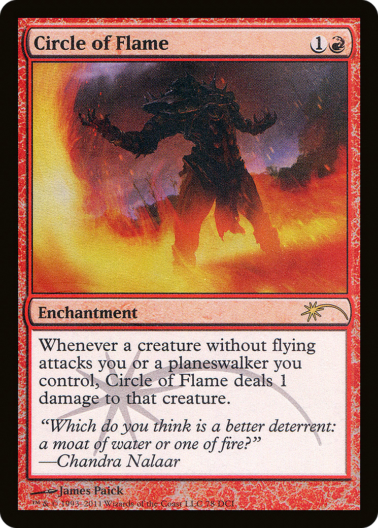 Circle of Flame (WPN-078) - DCI Promos Foil