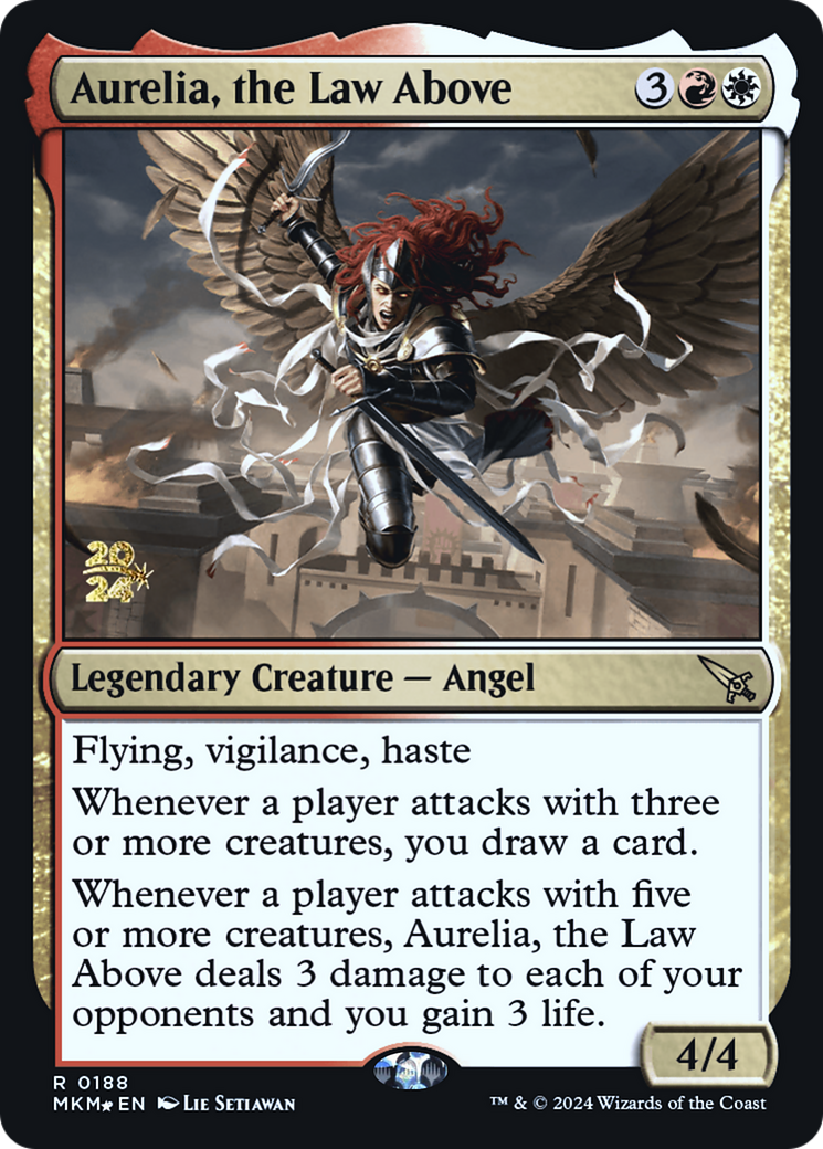 Aurelia, the Law Above (PRE-188) - Murders at Karlov Manor Promos Foil