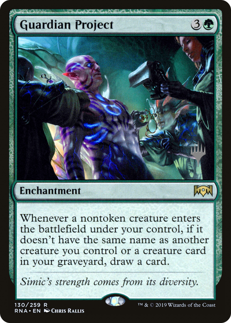 Guardian Project (PPTHB-130P) - Ravnica Allegiance Promos Foil