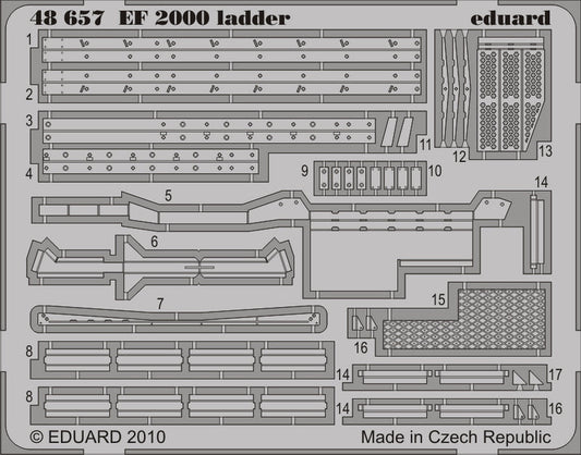 Eduard 48657 1/48 Aircraft- EF2000 Ladder for ITA & RVL