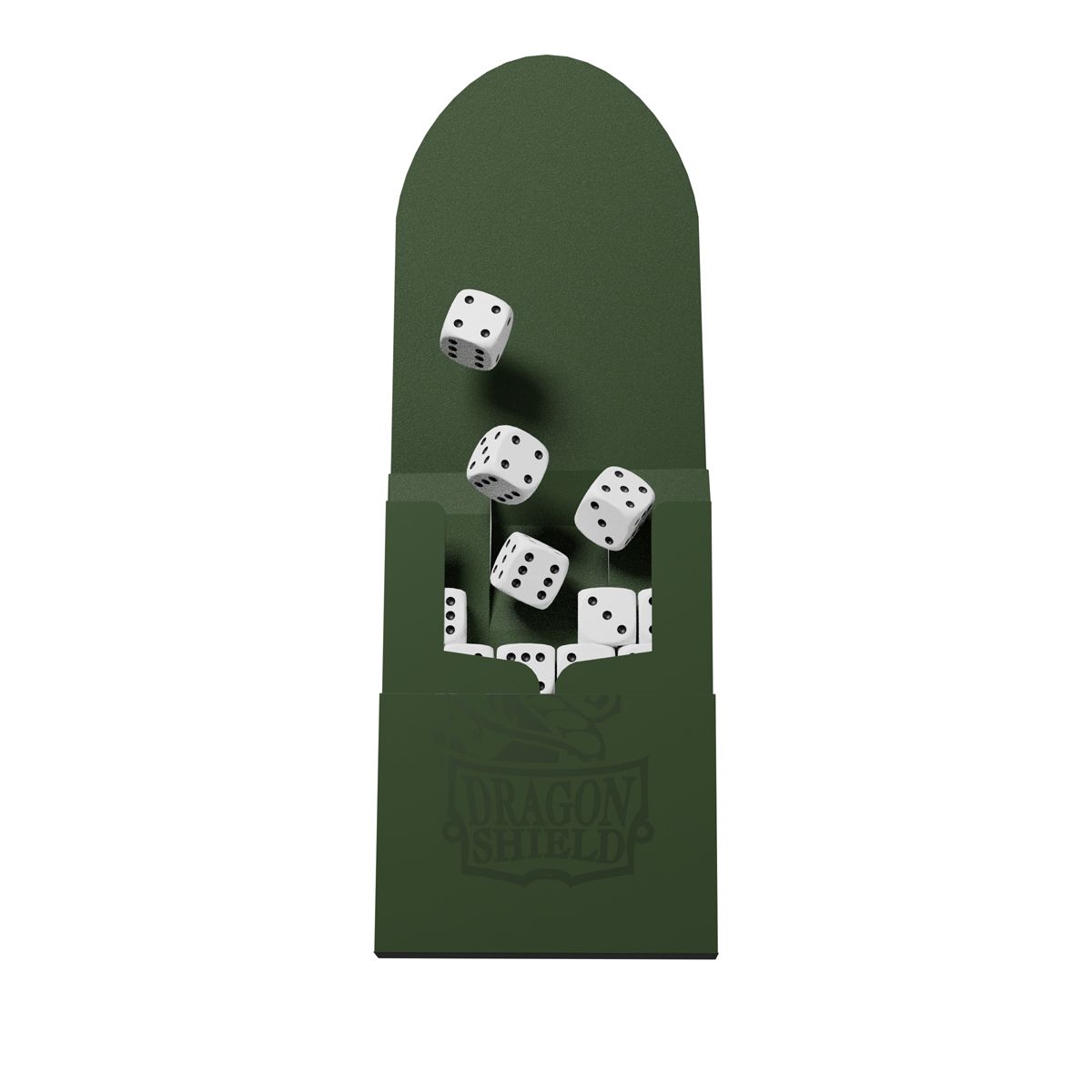 Dragon Shield: Cube Shell Display - Forest Green