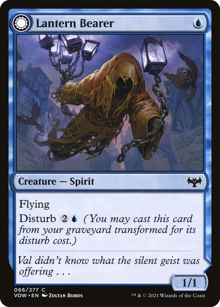 Lantern Bearer // Lanterns' Lift (VOW-066) - Innistrad: Crimson Vow: (Double Faced Transform) Foil