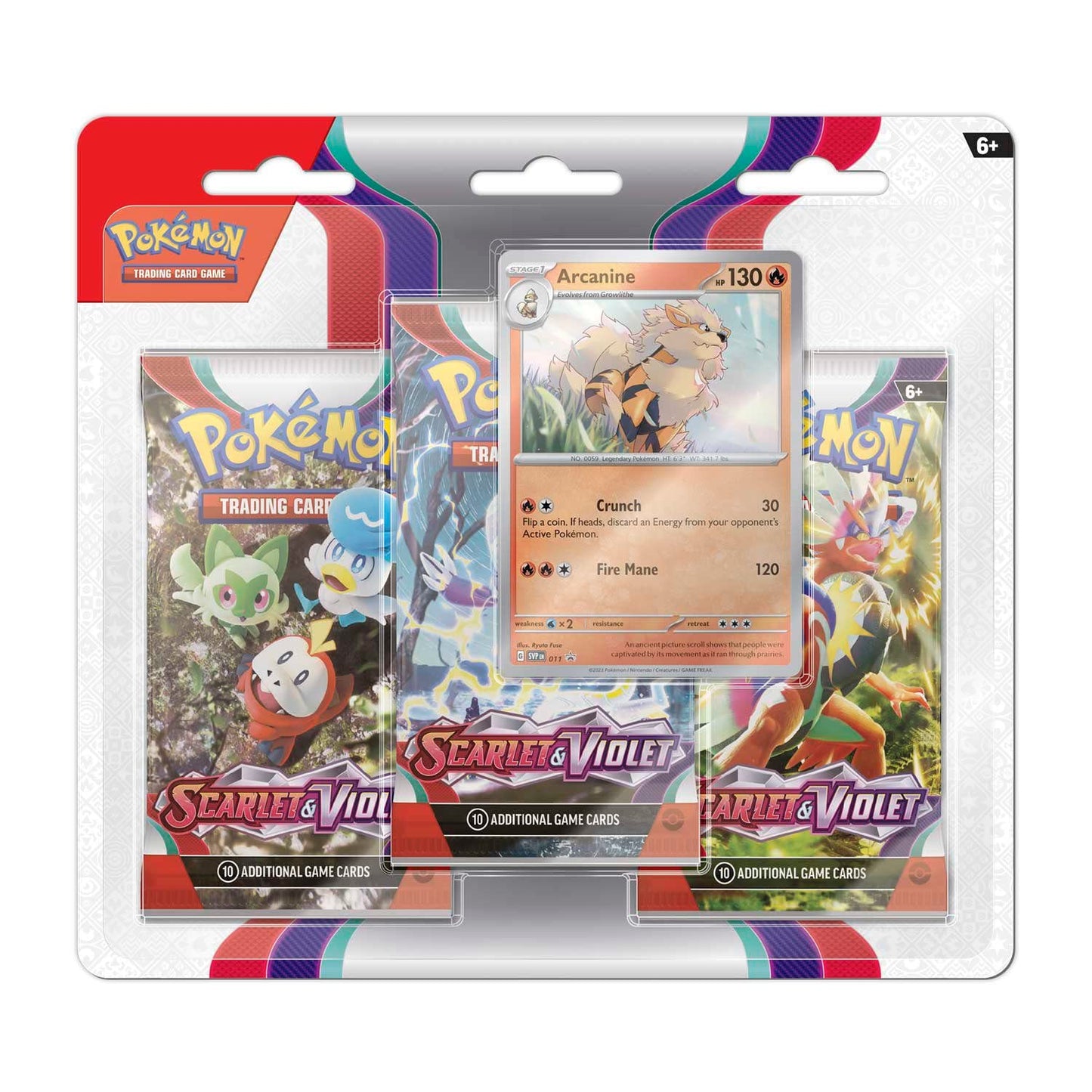 Pokemon Scarlet & Violet | 3-Pack Blister (Random Promo)