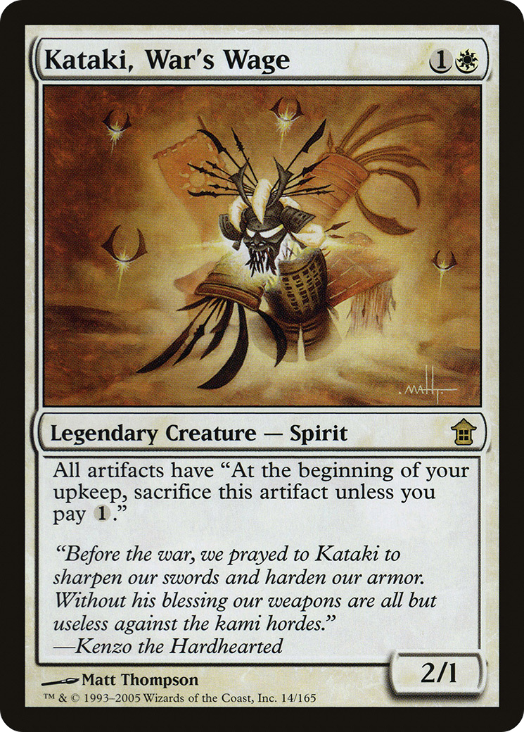 Kataki, War's Wage (SOK-014) - Saviors of Kamigawa