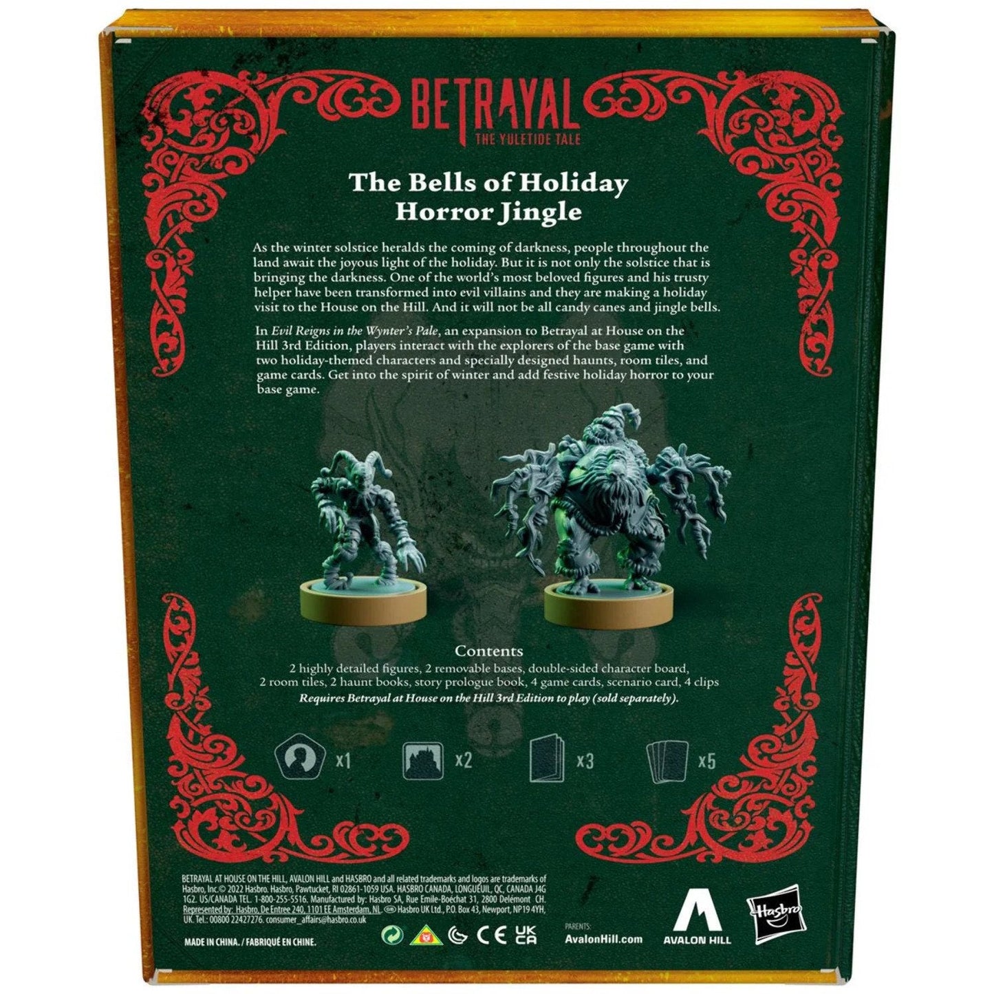 Betrayal at House on the Hill: Evil Reigns in the Wynter's Pale - The Yuletide Tale expansion pack