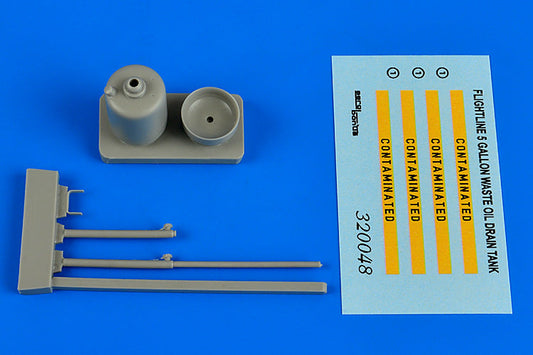 Aerobonus 320048 1/32 5 Gallon Waste Oil Drain Tank