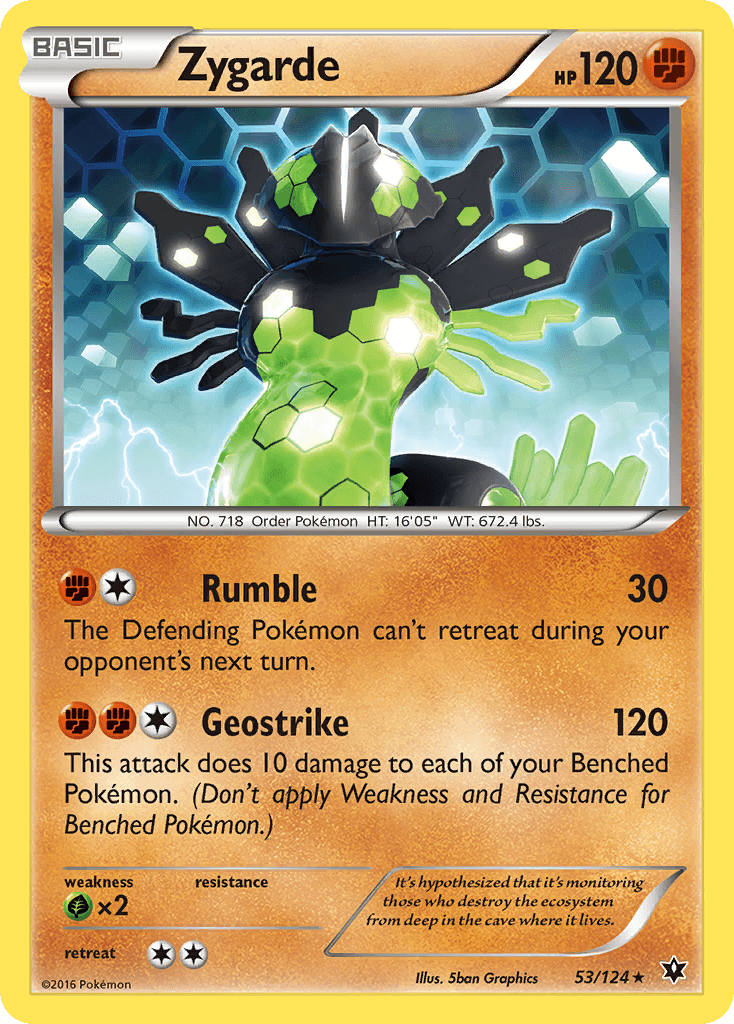 Zygarde (53/124) [XY: Fates Collide]