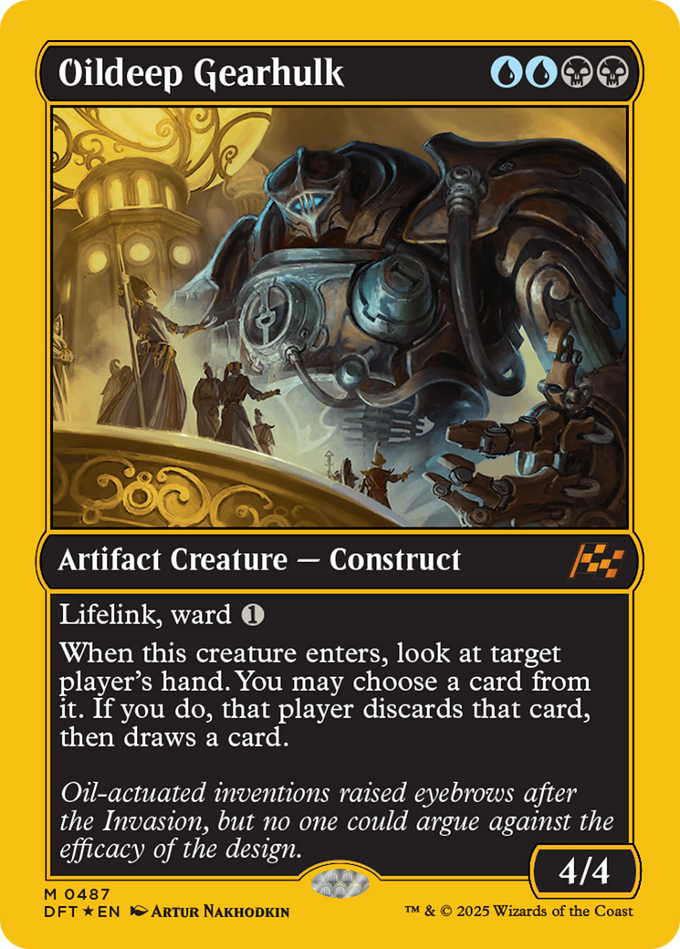 Oildeep Gearhulk (DFT-487) - Aetherdrift Foil