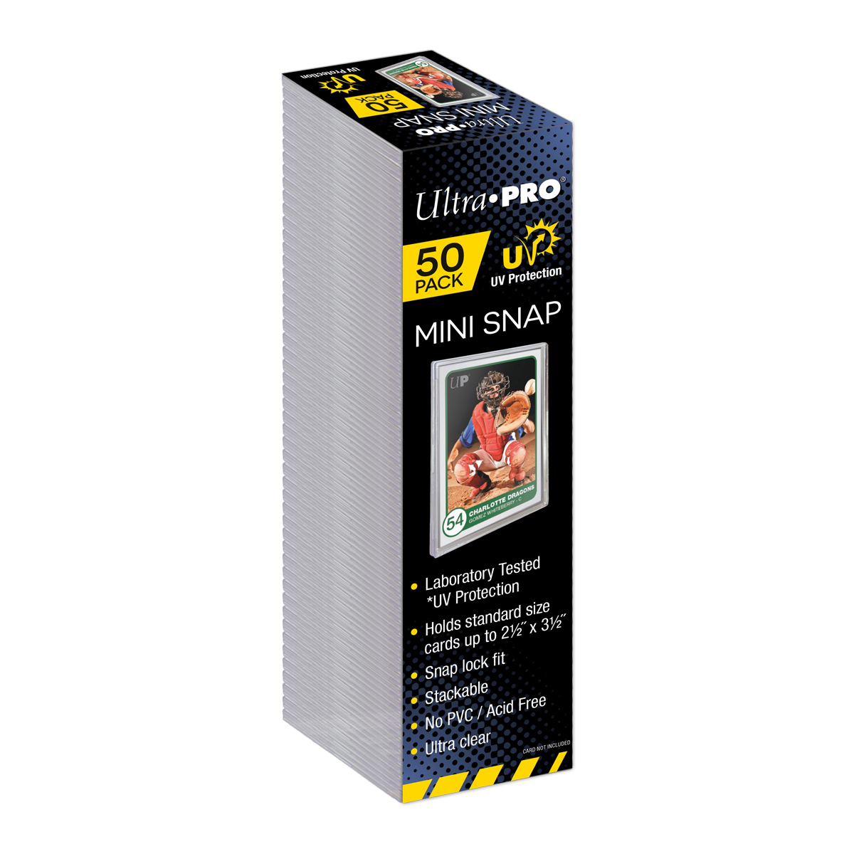 Ultra PRO: UV Mini Snap Card Holder (50ct-Pack)