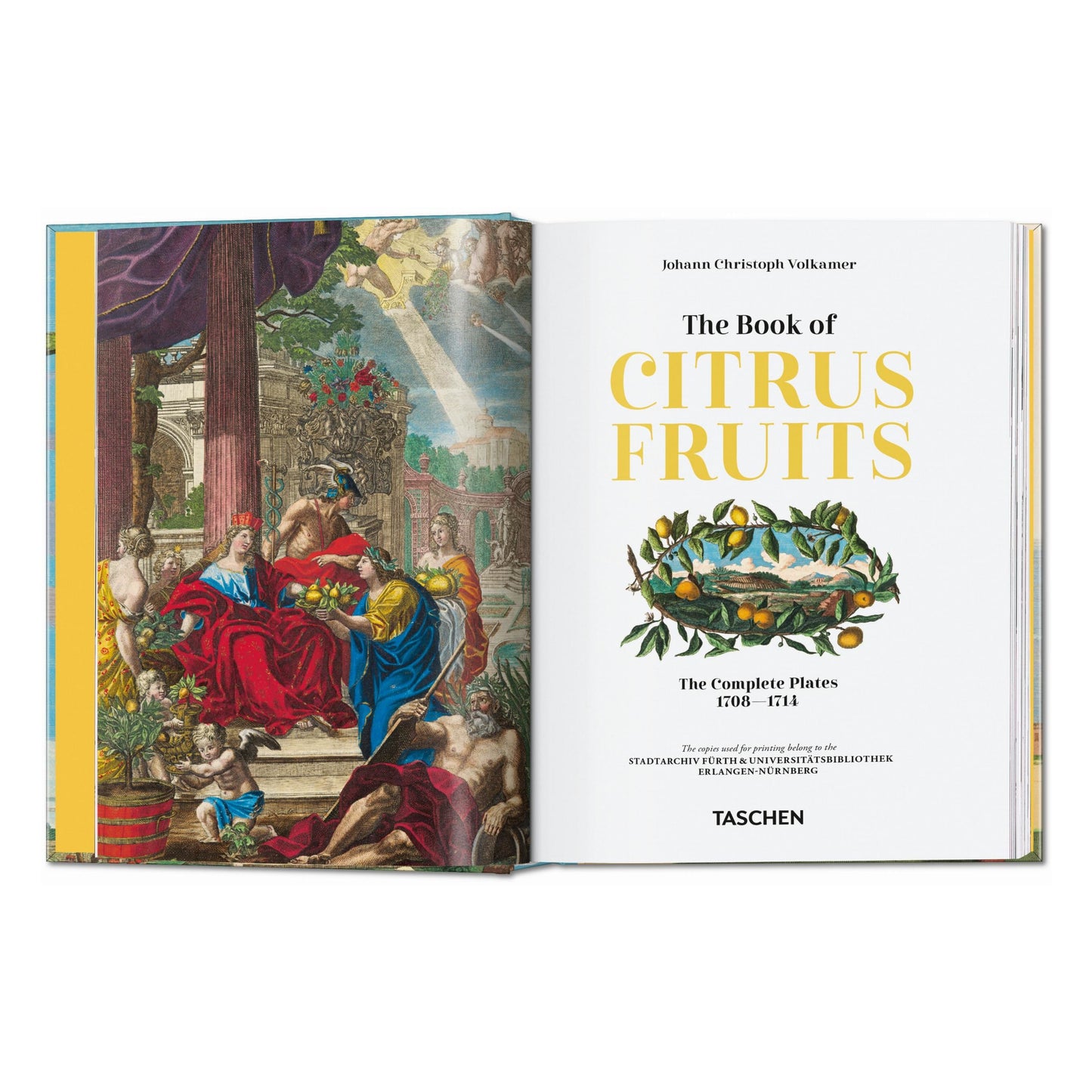 J. C. Volkamer. The Book of Citrus Fruits. 45th Ed. (German, French, English)