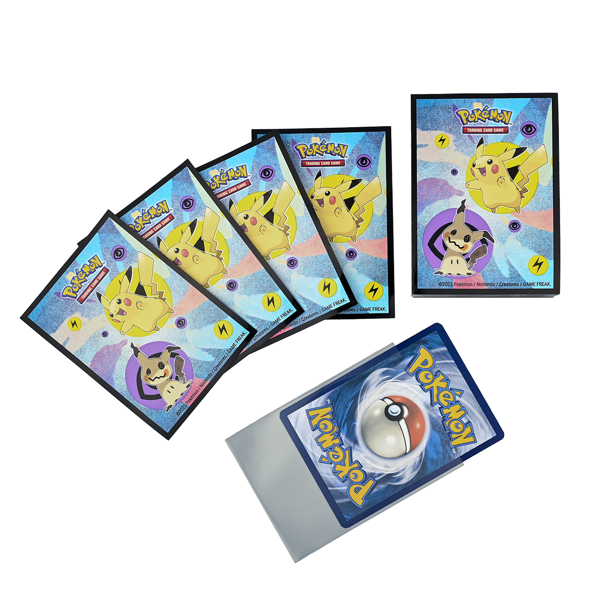 Ultra PRO: Standard 65ct Sleeves - Pokemon (Pikachu & Mimikyu)
