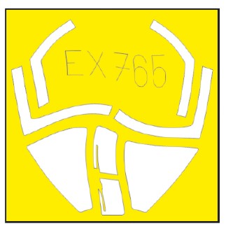 Eduard EX765 1/48 Mask Aircraft- AV8A for KIN