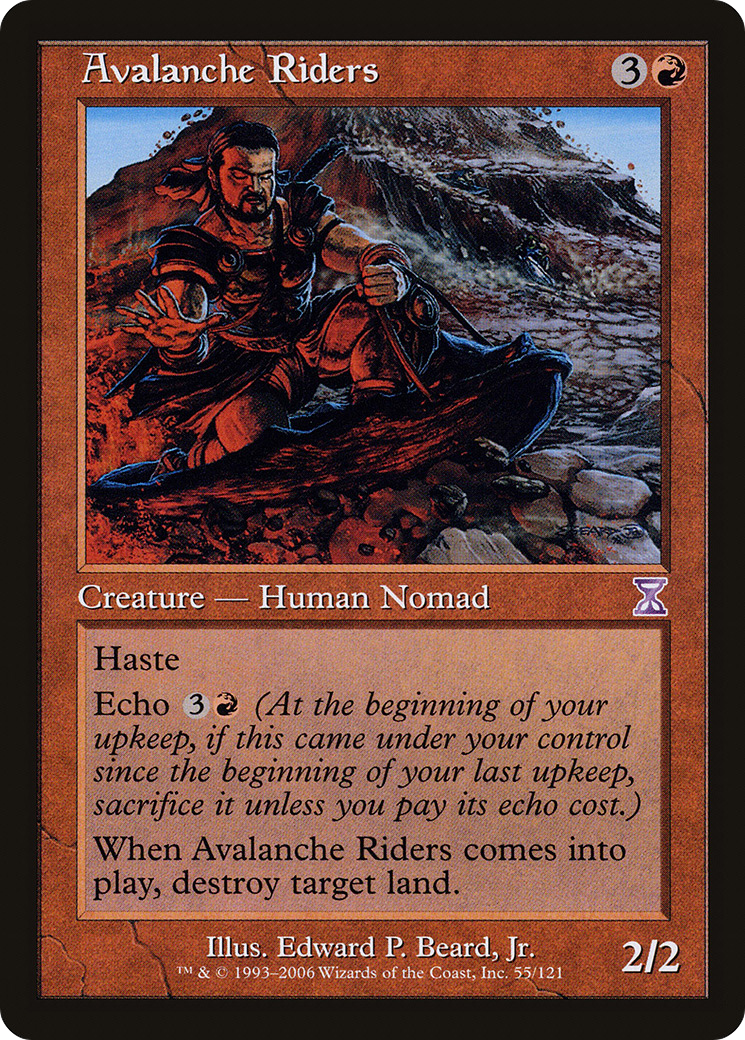 Avalanche Riders (TSB-055) - Time Spiral Timeshifted