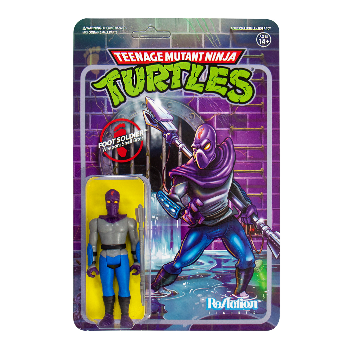 Super7: ReAction (TMNT), Foot Soldier (Shell Biter)