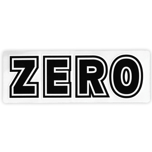 ZERO "BOLD" STICKER
