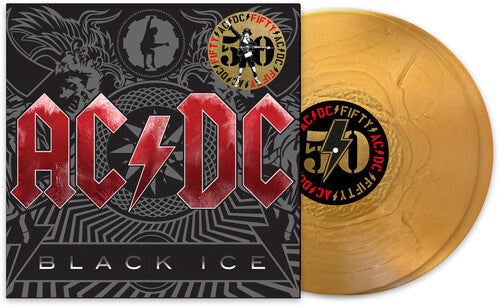 AC/DC Black Ice (50th Anniversary Edition, Gold Color Vinyl) (2 Lp) [Vinyl]
