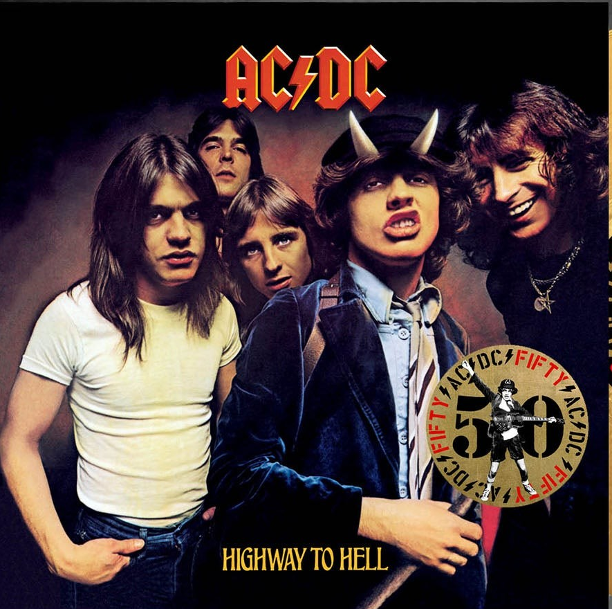 Highway To Hell: 50th Anniversary (Limited Edition, Hellfire Marble Colored Vinyl) (Vinyl)