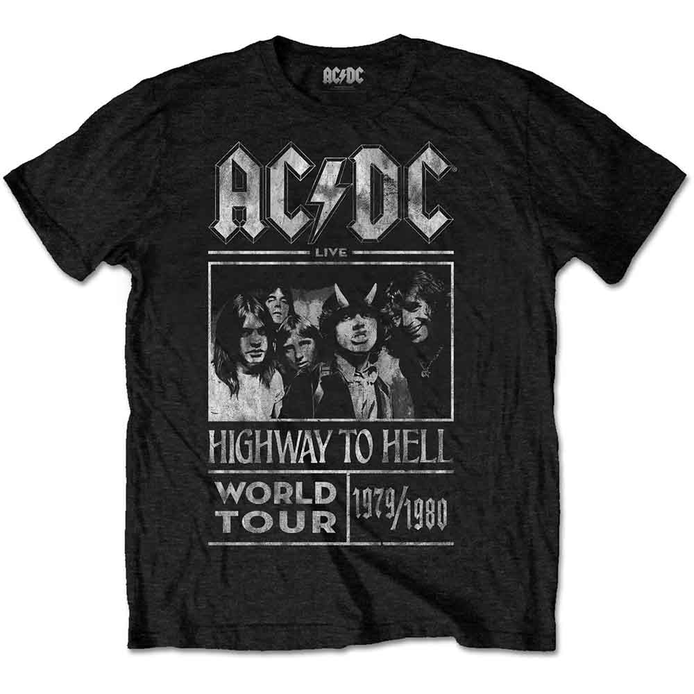 AC/DC Highway to Hell World Tour 1979/1980 [T-Shirt] - Golden Apple Comics