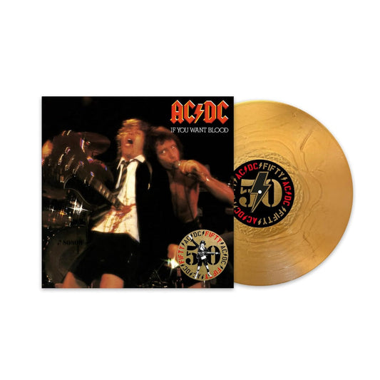 AC/DC If You Want Blood You've Got It (50th Anniversary Edition, Gold Color Vinyl) [Vinyl]