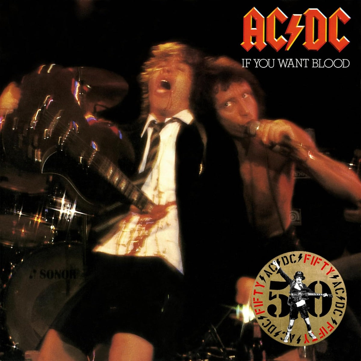 AC/DC If You Want Blood You've Got It (50th Anniversary Edition, Gold Color Vinyl) [Vinyl]