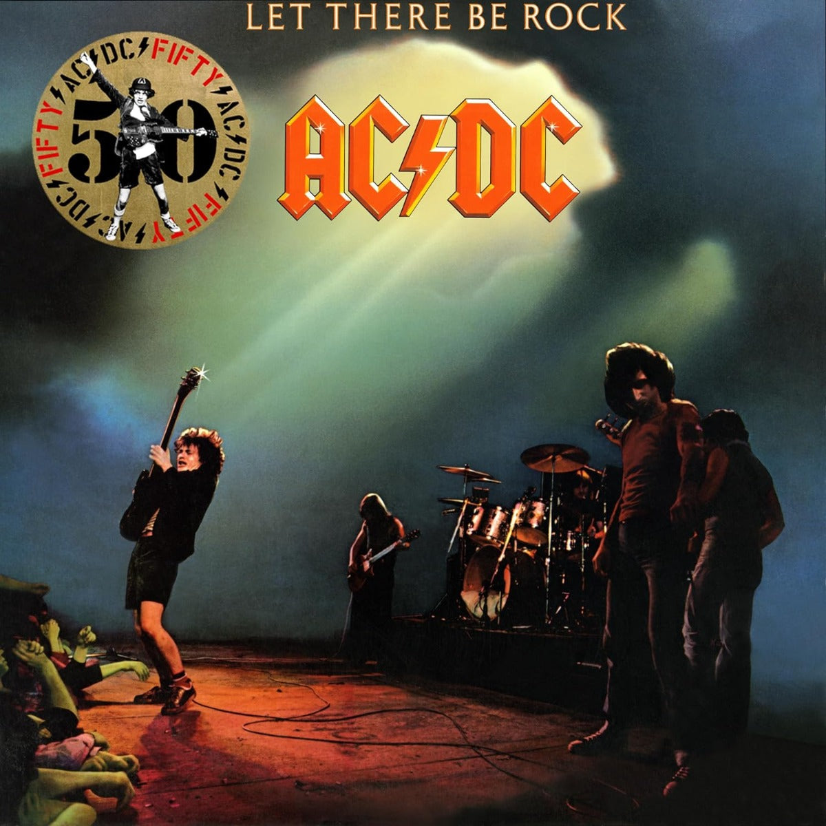 AC/DC Let There Be Rock (50th Anniversary Edition, Gold Color Vinyl) [Vinyl]