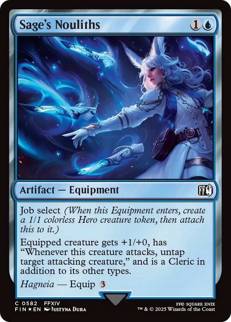 Sage's Nouliths (FIN-582) - FINAL FANTASY Foil - Golden Apple Comics