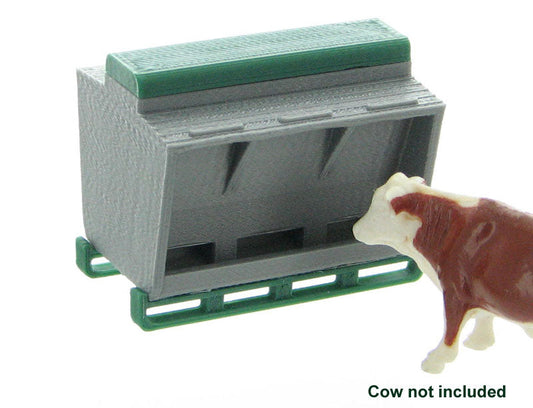 3D To Scale 64-314-GY 1/64 – Livestock Feeder Gray Scene Accessory