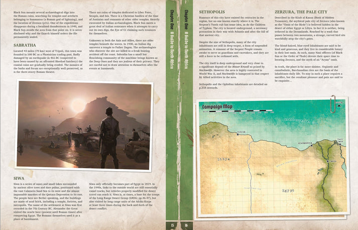 Achtung! Cthulhu 2d20: The Serpent and the Sands - Golden Apple Comics